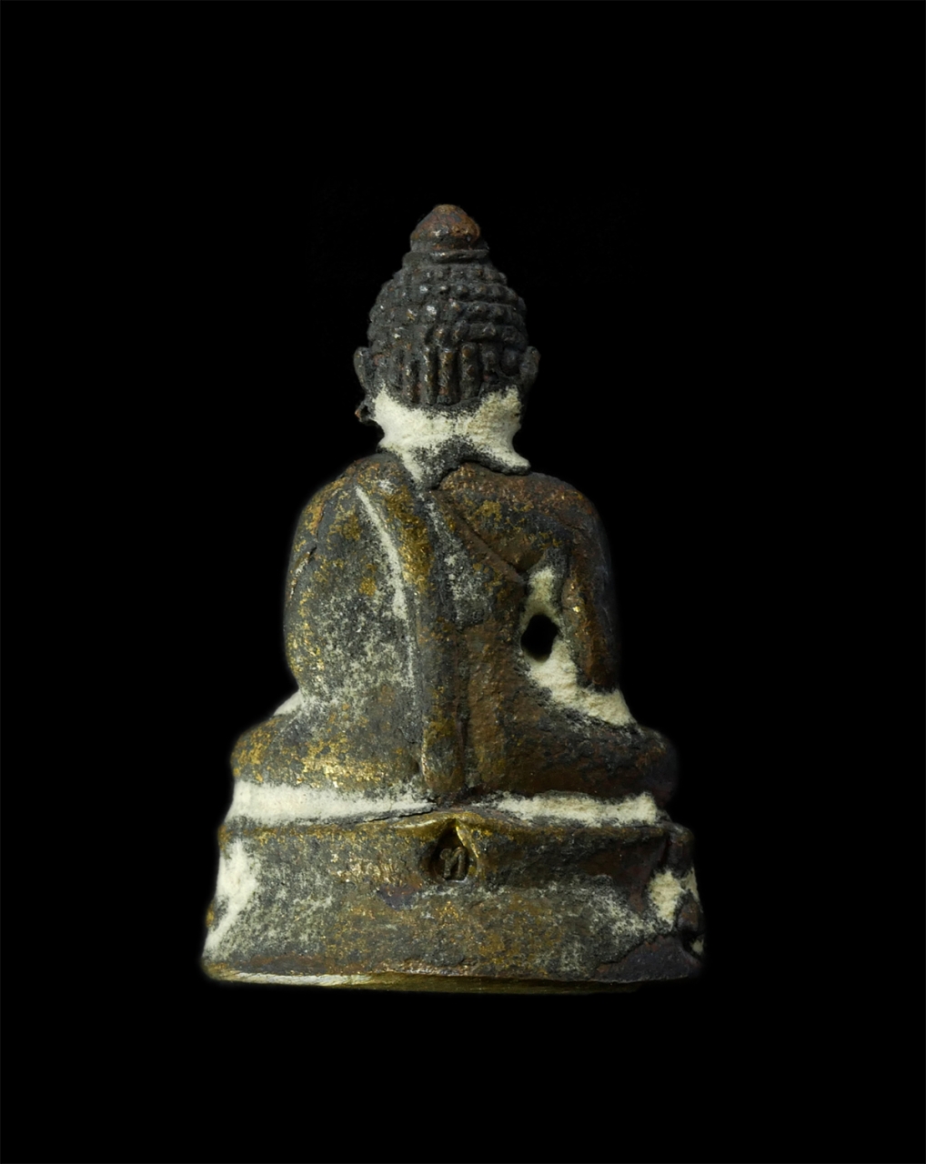 21May25 (36)a2p.jpg - พระชัยวัฒน์ รุ่นแรก หลวงปู่ทวน ปุสฺสวโร วัดจันทคุณาราม(โป่งยาง) อ.แก่งหางแมว จ.จันทบุรี อายุ108 ปี พ.ศ.2559 หล่อโบาราณ เนื้อทองทิพย์ ทองระฆัง ตอกโค๊ต  [..] | https://kamulet.in.th